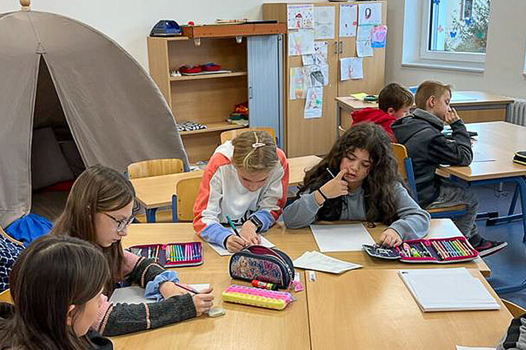 Caritas-Brieffreundschaft OGS und Senioren-WG