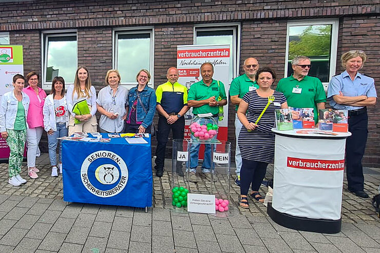 Beteiligte Rollatortraining am Buschmannshof