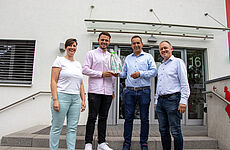 Caritas-Leitung gratuliert Marco Ordowski