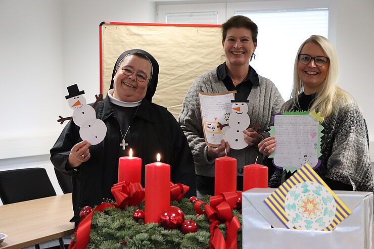 Caritas-Brieffreundschaft OGS und Senioren-WG