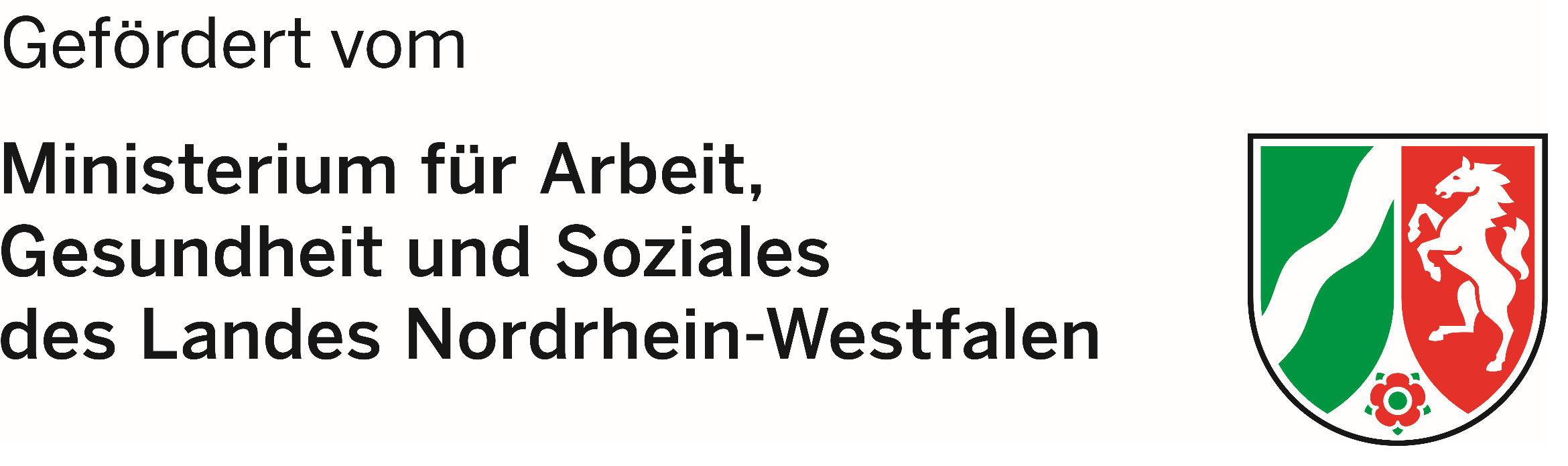 Logo Ministerium Arbeit, Gesundheit und Soziales des Landes NRW