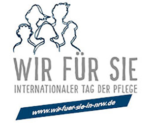 Logo Kampagne Wir für Sie